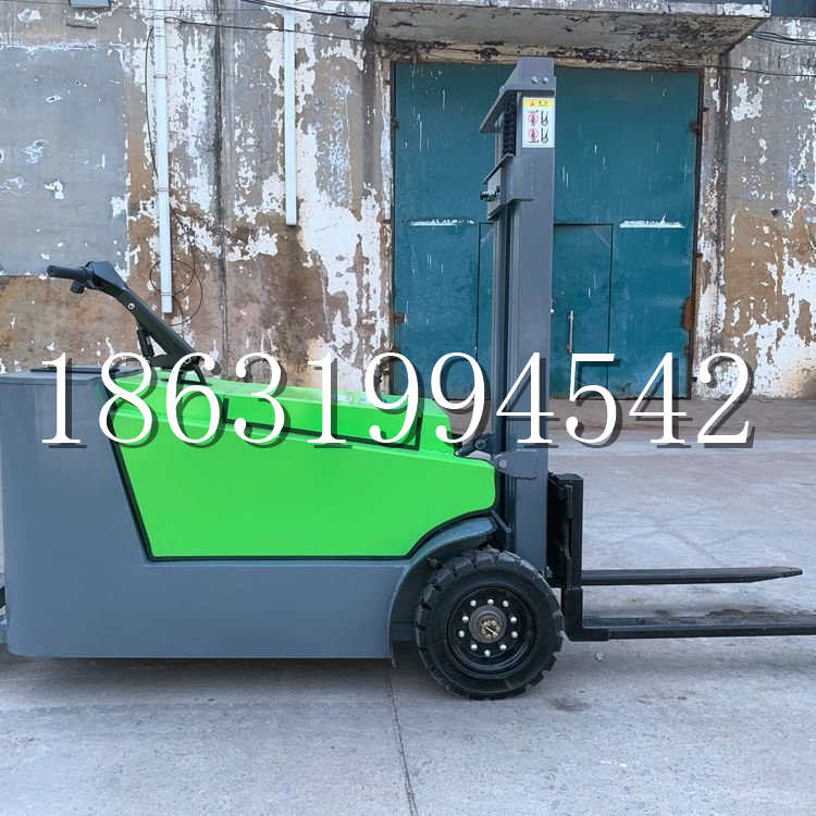 长葛市小型电动叉车1吨2吨步行站驾式电瓶堆高充电装卸车液压升降车铲车